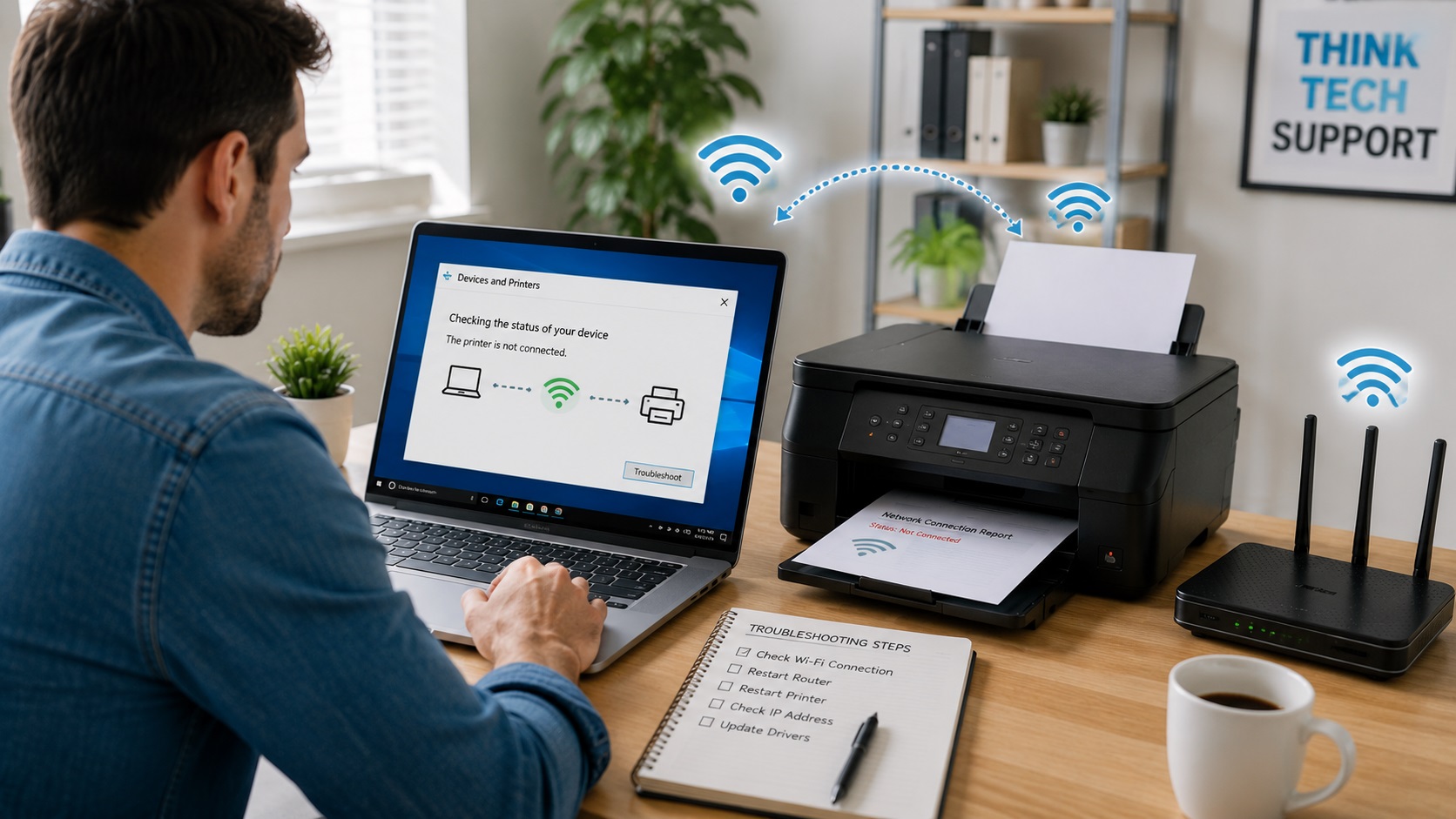 Check Printer Connection