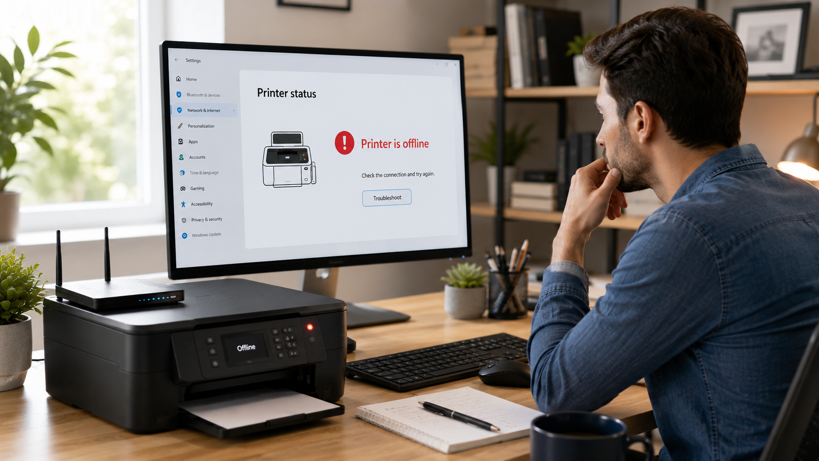 Printer Is Offline Error