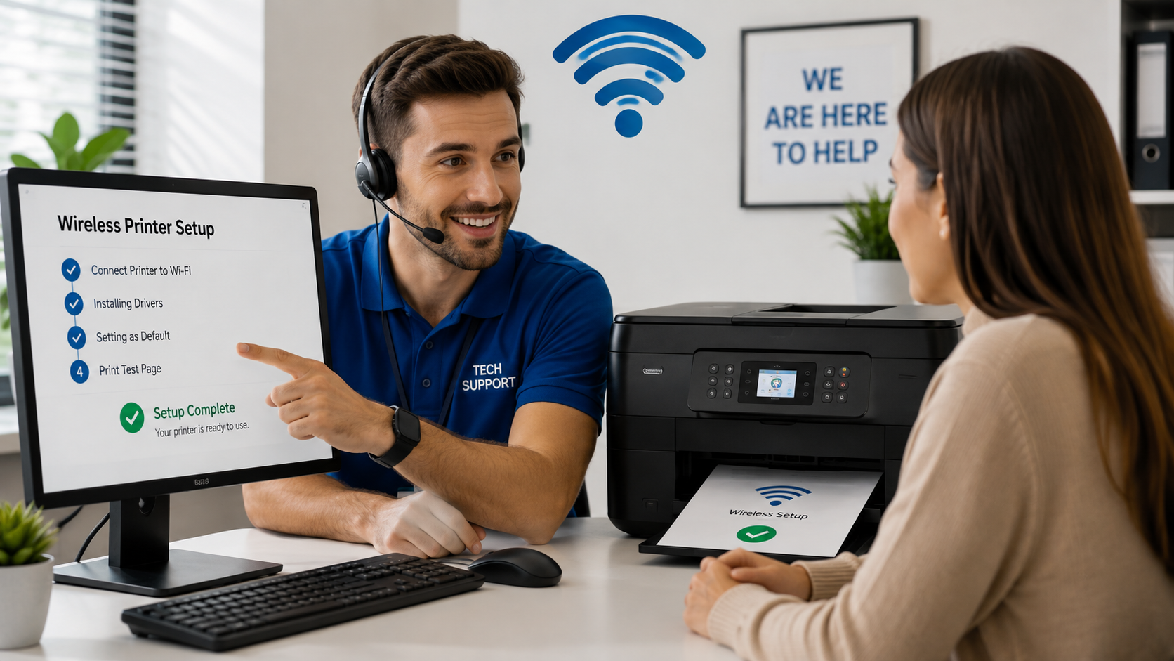 Wireless Printer Support
